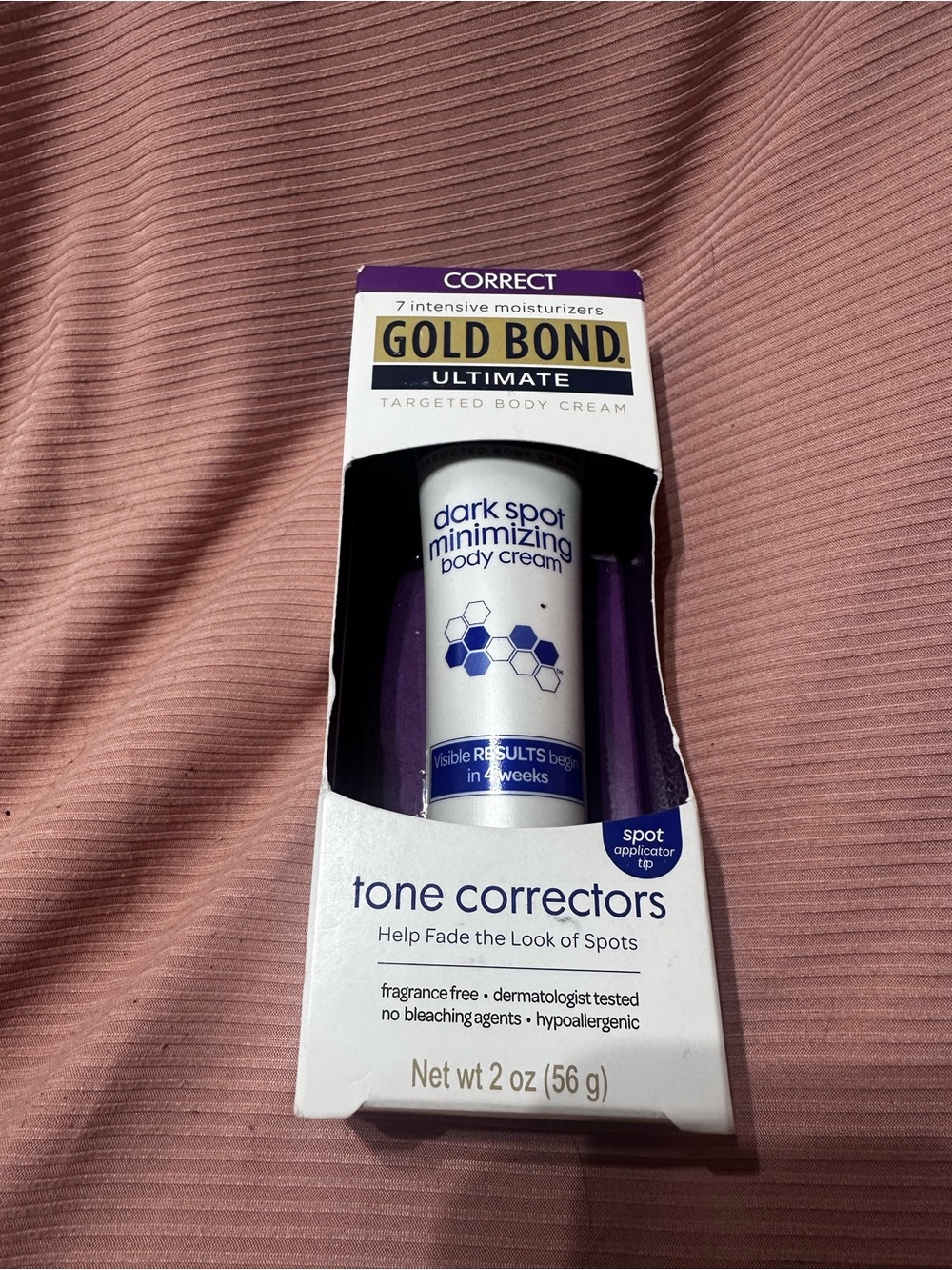 Gold Bond Ultimate Dark Spot Minimizing Body Cream - Purple